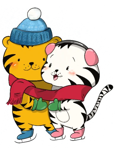 Стикерпак Tiger Year для Telegram