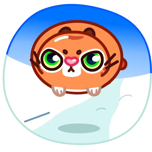 🏃‍♀️ Эмодзи «Tiger Christmas» для Telegram