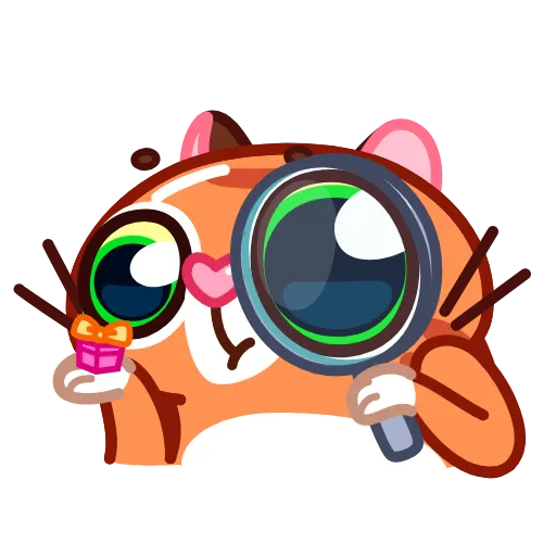 🔎 Эмодзи «Tiger Christmas» для Telegram