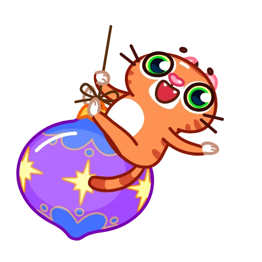 🤪 Эмодзи «Tiger Christmas» для Telegram
