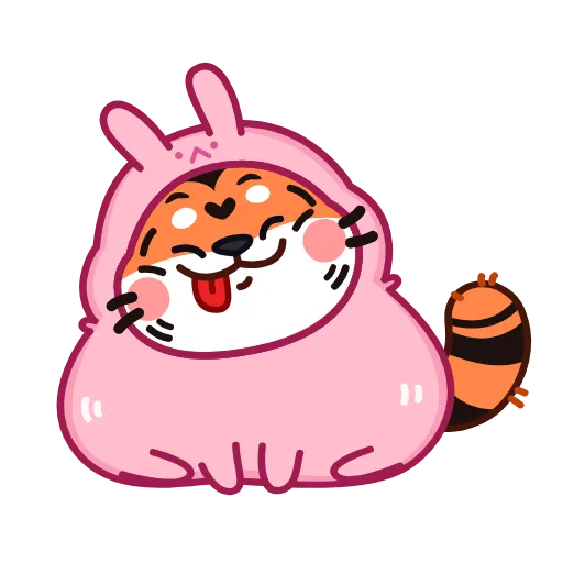 😋 Стикер «Тигрёныш» для Telegram