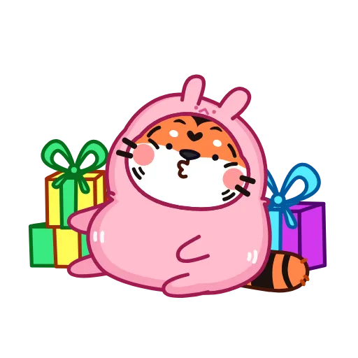 🎁 Стикер «Тигрёныш» для Telegram