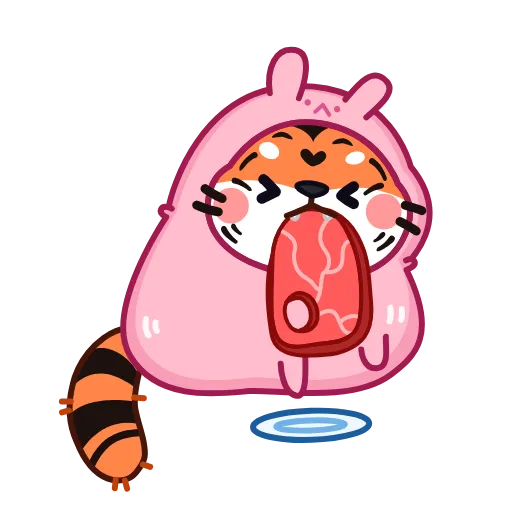 🐯 Стикер «Тигрёныш» для Telegram