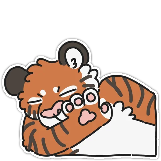 🙃 Стикер «Tiger» для Telegram