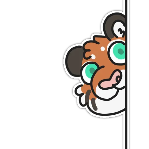 👀 Стикер «Tiger» для Telegram