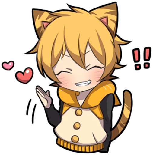 👋 Стикер «Tiger Kitten» для Telegram