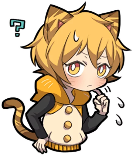 ❓ Стикер «Tiger Kitten» для Telegram