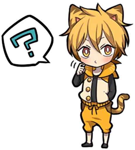 ❓ Стикер «Tiger Kitten» для Telegram