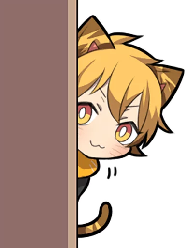👀 Стикер «Tiger Kitten» для Telegram