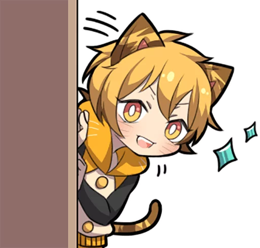 😃 Стикер «Tiger Kitten» для Telegram