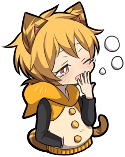 😪 Стикер «Tiger Kitten» для Telegram