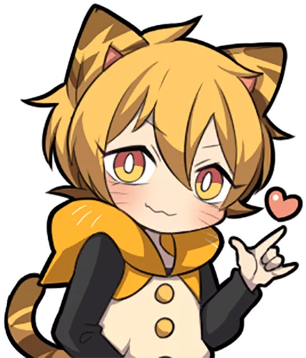 🤘 Стикер «Tiger Kitten» для Telegram