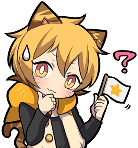 ❓ Стикер «Tiger Kitten» для Telegram