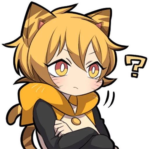 ❓ Стикер «Tiger Kitten» для Telegram