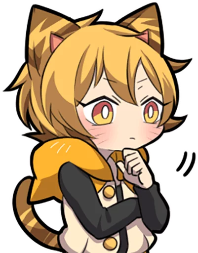 🤔 Стикер «Tiger Kitten» для Telegram