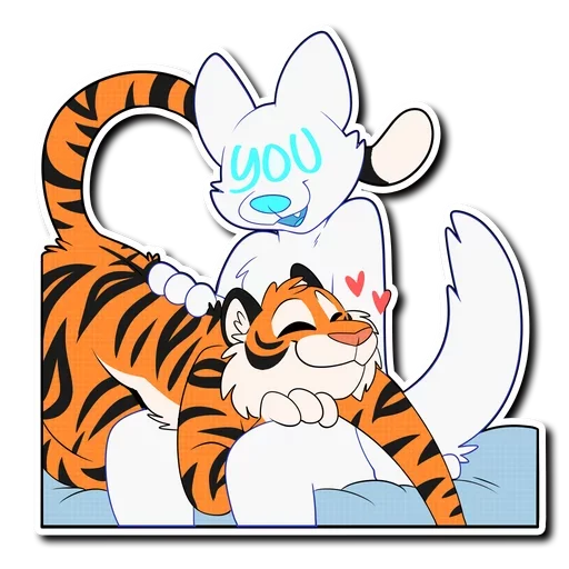 ☺️ Стикер «Tiger Life» для Telegram