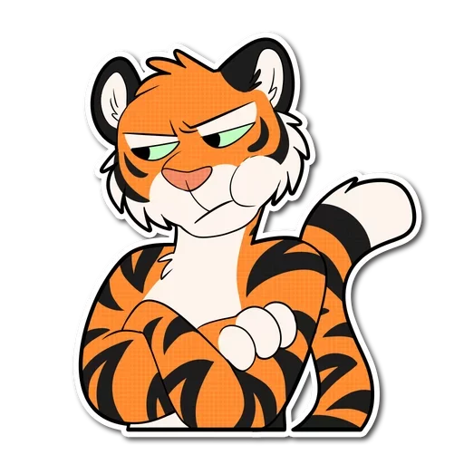 😒 Стикер «Tiger Life» для Telegram