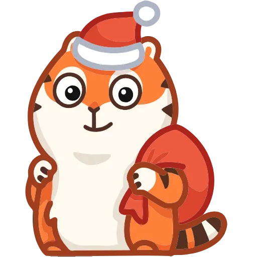 📸 Эмодзи «Тигрёнок Персик» для Telegram