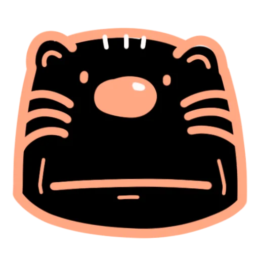 😐 Стикер «.˚₊˳ тигря.˚₊˳» для Telegram