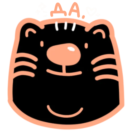 👌 Стикер «.˚₊˳ тигря.˚₊˳» для Telegram