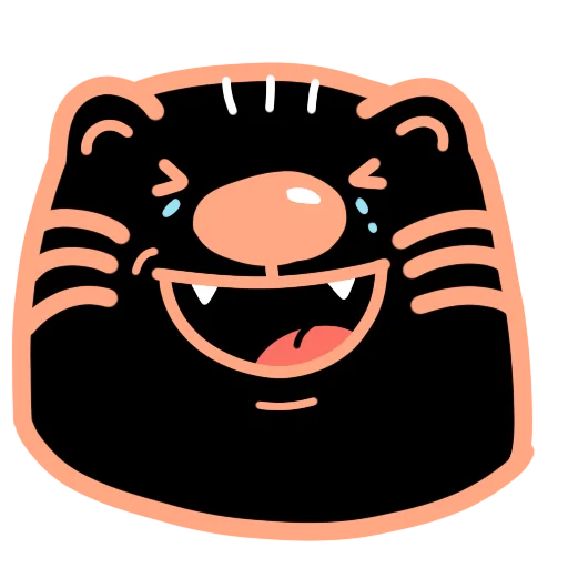 😄 Стикер «.˚₊˳ тигря.˚₊˳» для Telegram