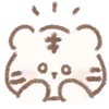 Стикер 11 White Tiger