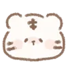 Стикер 8 White Tiger