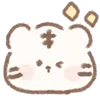 Стикер 2 White Tiger