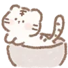 Стикер 18 White Tiger