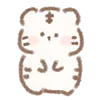 Стикер 29 White Tiger