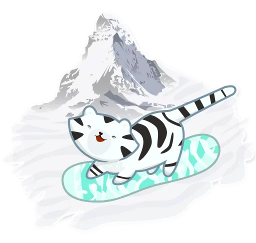 🏄 Стикер «Tiger Tigrulia» для Telegram