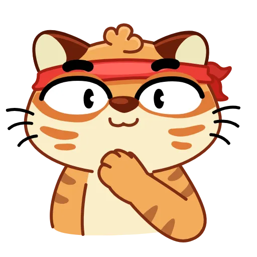 🤩 Стикер «Тигрембо» для Telegram