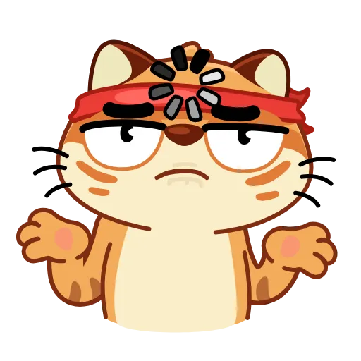 🤷 Стикер «Тигрембо» для Telegram
