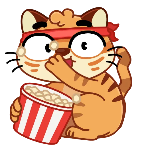 🍿 Стикер «Тигрембо» для Telegram