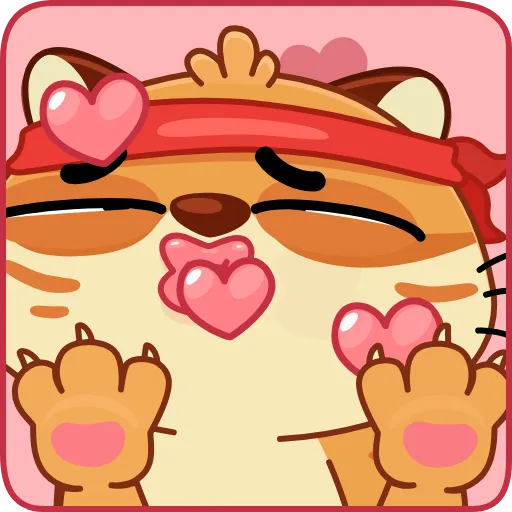 😘 Стикер «Тигрембо» для Telegram