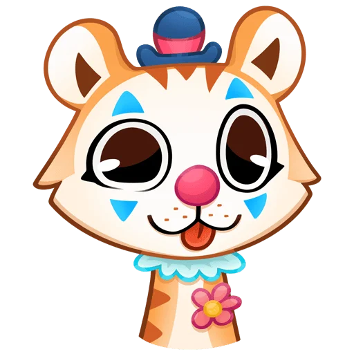 🤡 Стикер «Тигриску Без Текста» для Telegram