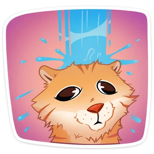 😐 Стикер «Тигриску» для Telegram