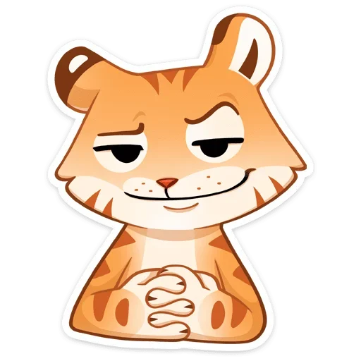 😏 Стикер «Тигриску» для Telegram