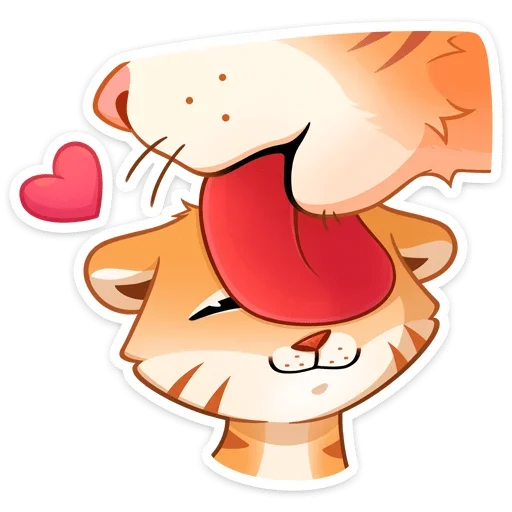 👅 Стикер «Тигриску» для Telegram