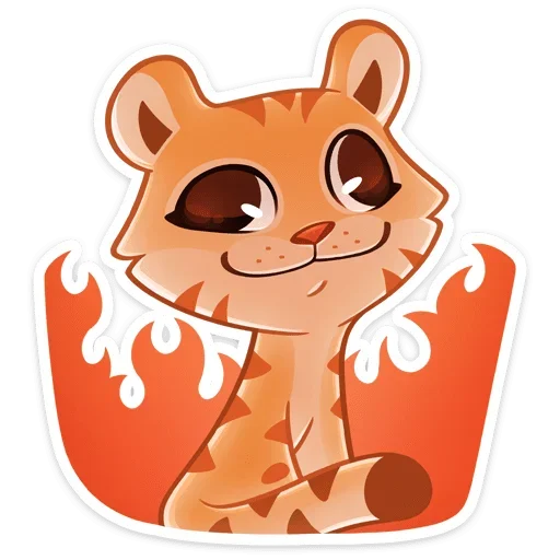 🔥 Стикер «Тигриску» для Telegram