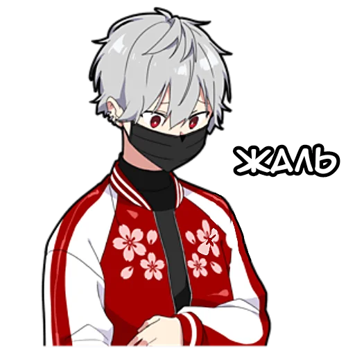 😔 Стикер «Тихий-кун 4» для Telegram