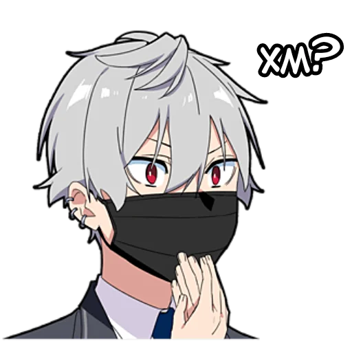 🤔 Стикер «Тихий-кун 4» для Telegram
