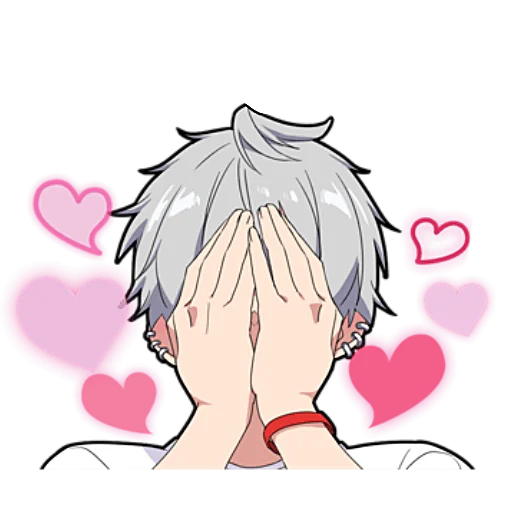 💔 Стикер «Тихий-кун 4» для Telegram