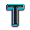 🦋 Эмодзи «tik tok alphabet» для Telegram