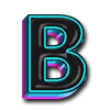 🦋 Эмодзи «tik tok alphabet» для Telegram