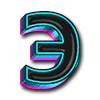 🦋 Эмодзи «tik tok alphabet» для Telegram