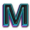 🦋 Эмодзи «tik tok alphabet» для Telegram