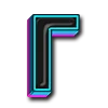 🦋 Эмодзи «tik tok alphabet» для Telegram