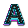 Стикерпак tik tok alphabet для Telegram