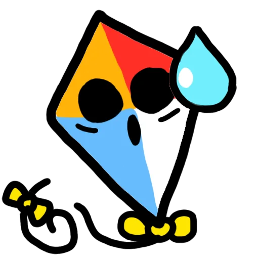 😨 Стикер «У меня нет прав» для Telegram